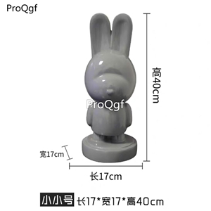 129usd Ngryise 1 Set minshuku 40*17*17cm rabbit series statue