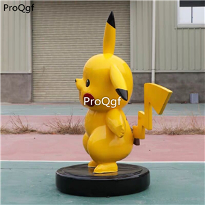 399usd Ngryise 1 Set 120*65cm lovely pikaqiu series garden statue
