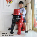 399usd Ngryise 1 Set mountain monkey 60*50*70cm series garden statue