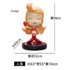 500usd Ngryise 1 set europe pretty fish or frog series statue