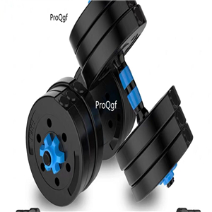 99usd Ngryise 2Pcs A Set 20kg*2pcs dumbbell black with little blue