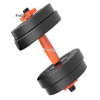 139usd Ngryise 2Pcs A Set 20kg*2pcs dumbbell black with little orange