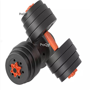 139usd Ngryise 2Pcs A Set 20kg*2pcs dumbbell black with little orange