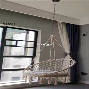 59usd Ngryise 1 Set hanging minshuku 80*65cm swing chair ins style