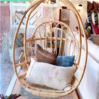 259usd Ngryise 1 Set  minshuku 109*86cm swing hanging chair ins style