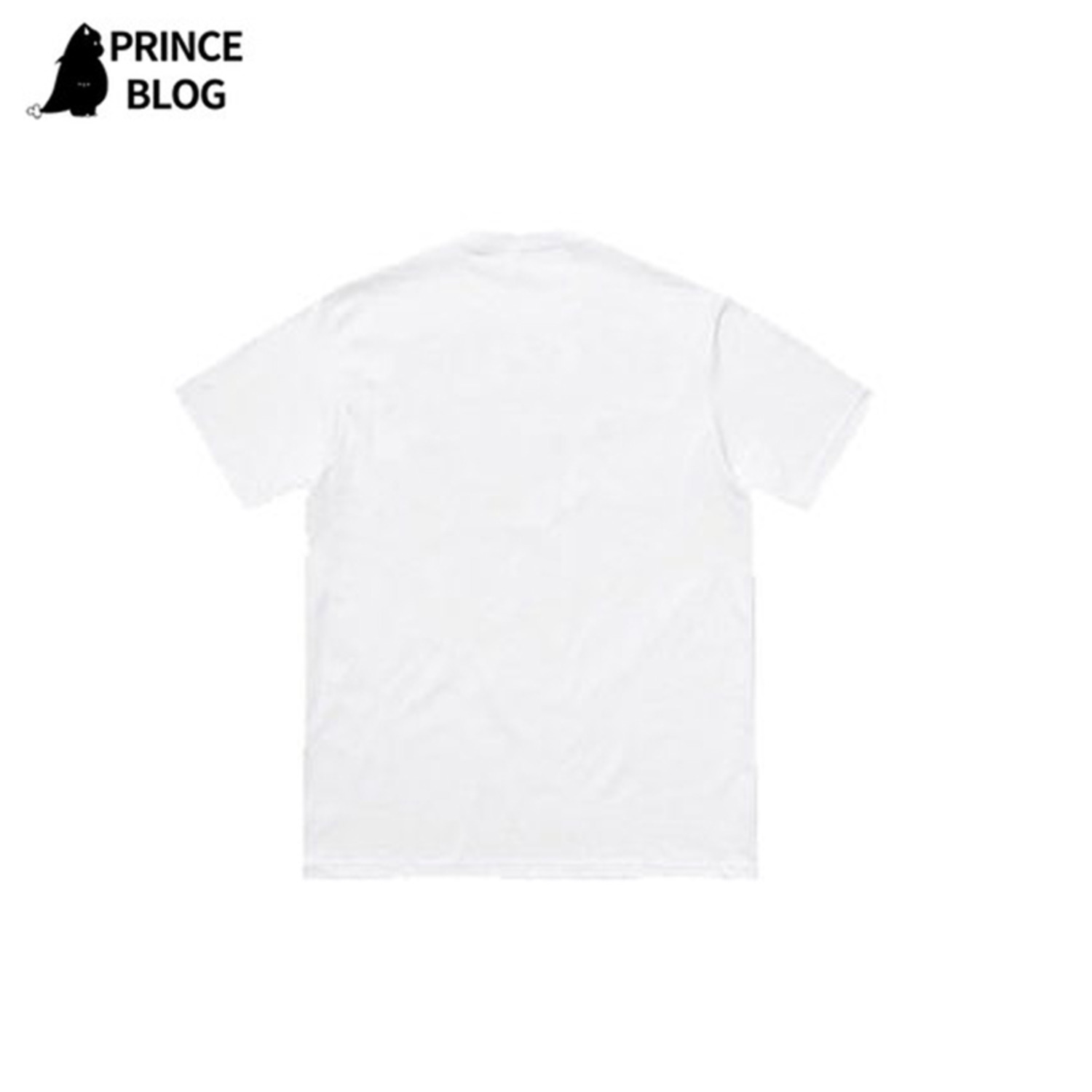 PrinceBlog原创INS港风纯棉短袖T恤-3