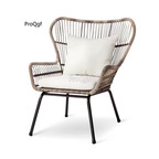 159usd Ngryise 1 Set 80*65*65cm rattan minshuku luxurious chair