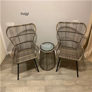 159usd Ngryise 1 Set 80*65*65cm rattan minshuku luxurious chair