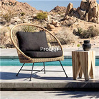 159usd Ngryise 1 Set 96*96*94cm rattan relax sofa