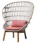 569usd Ngryise 1 Set like peacock 95*86*150cm luxurious rattan relax sofa