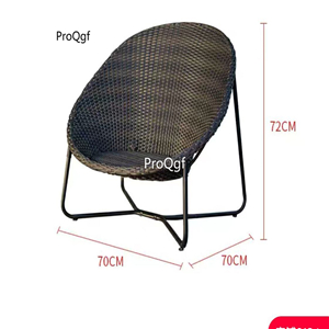 119usd Ngryise 1 Set 72*70*70cm classic rattan black chair
