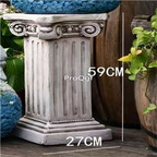 59usd Ngryise 1 Set Courtyard 59*27cm roman series statue