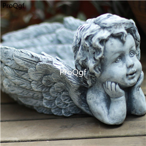 59usd Ngryise 1 Set Courtyard 55*34*22cm thinking angel series flower pot