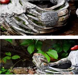 39usd Ngryise 1 Set Courtyard 28*28*24cm chicken flower pot statue