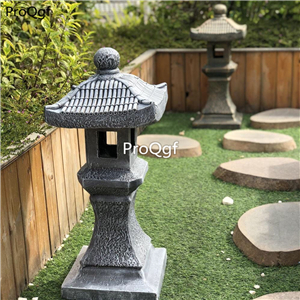 89usd Ngryise 1 Set Courtyard 28.5*70cm garden statue