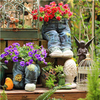 59usd Ngryise 1 Set Courtyard pants series hot garden statue flower pot