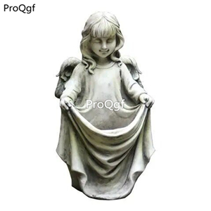 59usd Ngryise 1 Set Courtyard 45*24*25cm angel girl flower pot statue