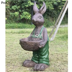 99usd Ngryise 1 Set Courtyard rabbit many series statue flower pot