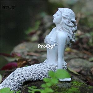 39usd Ngryise 1 Set Courtyard mermaid series garden statue