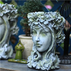 59usd Ngryise 1 Set Courtyard angle lady statue