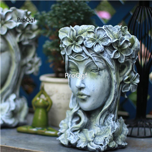 59usd Ngryise 1 Set Courtyard angle lady statue