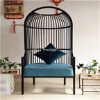 239usd Ngryise 1 Set 153cm height bird cage shape sofa