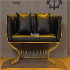 299usd Ngryise 1 Set  bird cage two people seat tea shop sofa