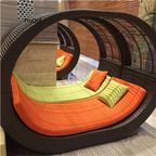 399usd Ngryise 1 Set 220*80cm bird cage series sleeping use sofa