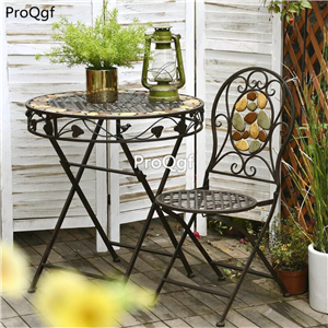 89usd Prodgf 1Pcs A Set creative ancient series garden chair