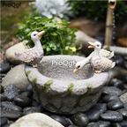 59usd Ngryise 1 Set Creative Europe duck series flower pot statue
