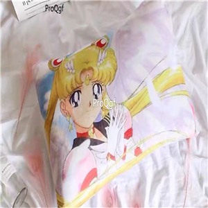 12usd ngryise 2pcs 63x43CM Sailor Moon Pillow Case Soft Home Bedroom Pillows Cover