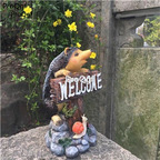 12usd ngryise 1 set Welcome tree minshuku statue