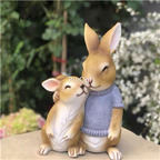 39usd Ngryise 1 Set Creative life partner animal series statue