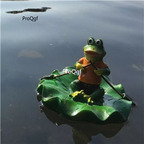 39usd Ngryise 1 Set Creative water decoration frog statue