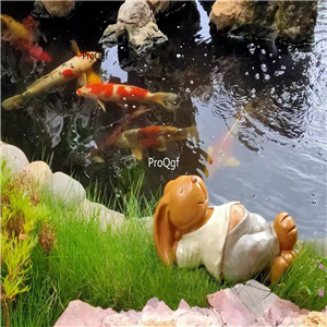 39usd Ngryise 1 Set Creative sleeping rabbit series statue