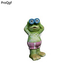 59usd Ngryise 1 Set Creative watching you series frog garden statue