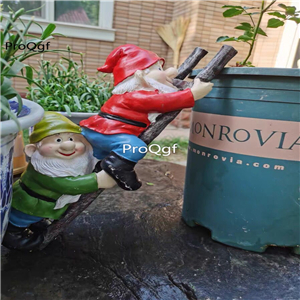 39usd Ngryise 1 Set Creative sladder story series garden statue
