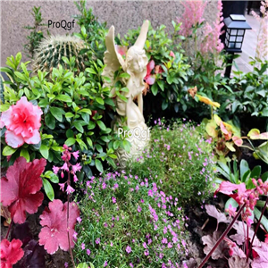 39usd Ngryise 1 Set Creative swing angel series garden statue