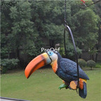 39usd Ngryise 1 Set Creative hanging parrot statue garden