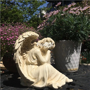 59usd Ngryise 1 Set Creative good dream angel garden statue