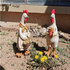 39usd Ngryise 1 Set Creative chicken garden statue