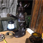 49usd Ngryise 1 Set Creative ancient rabbit series garden statue
