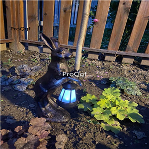 49usd Ngryise 1 Set Creative ancient rabbit series garden statue
