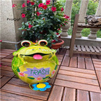 49usd Ngryise 1 Set Minshuku frog trash garden statue