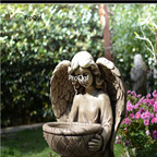 59usd Ngryise 1 Set Minshuku dreaming angel series garden statue
