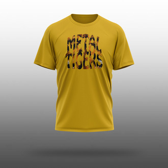 SCIE 运动T恤衫 - T-Shirt ( METAL-黄 )-旧款校服