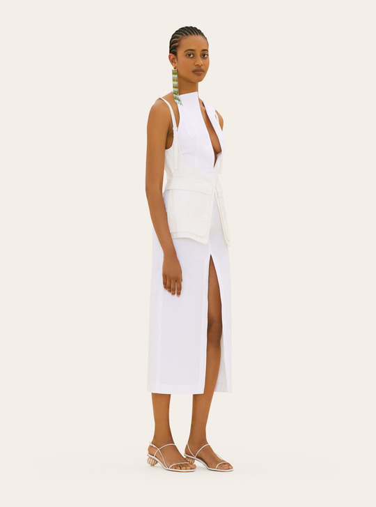 廓形立领双排扣风衣