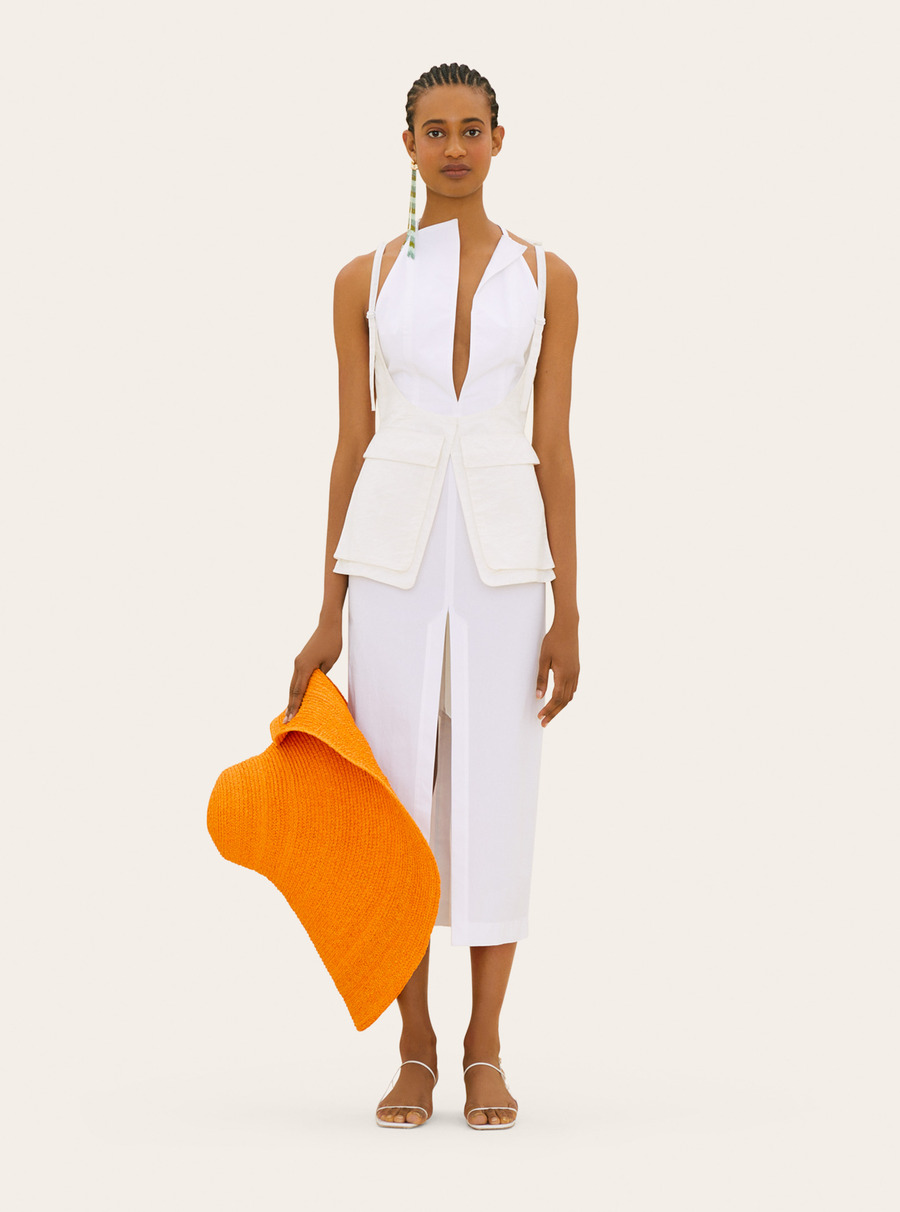 廓形立领双排扣风衣