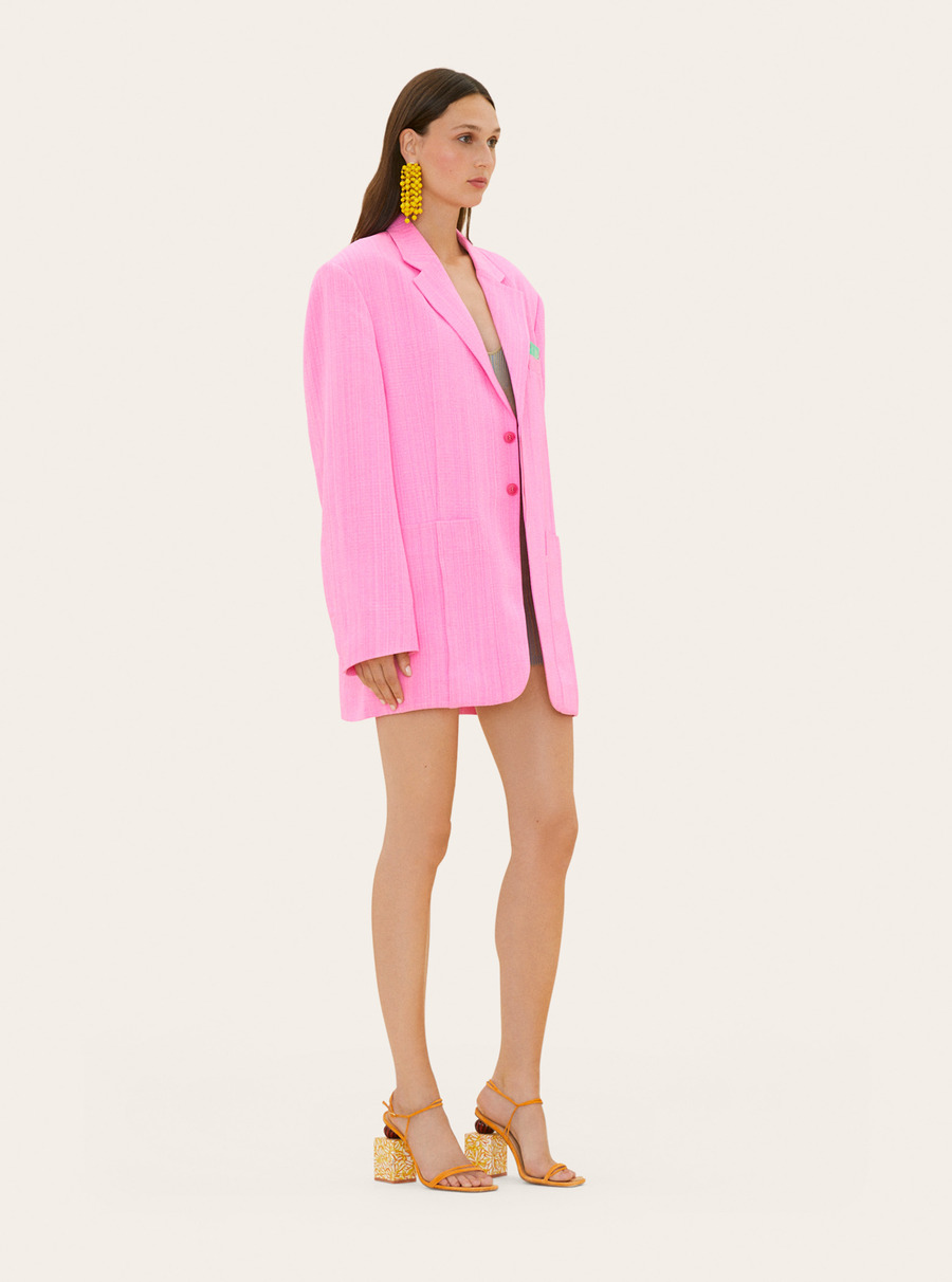 香槟色镂空露肩连衣裙-2