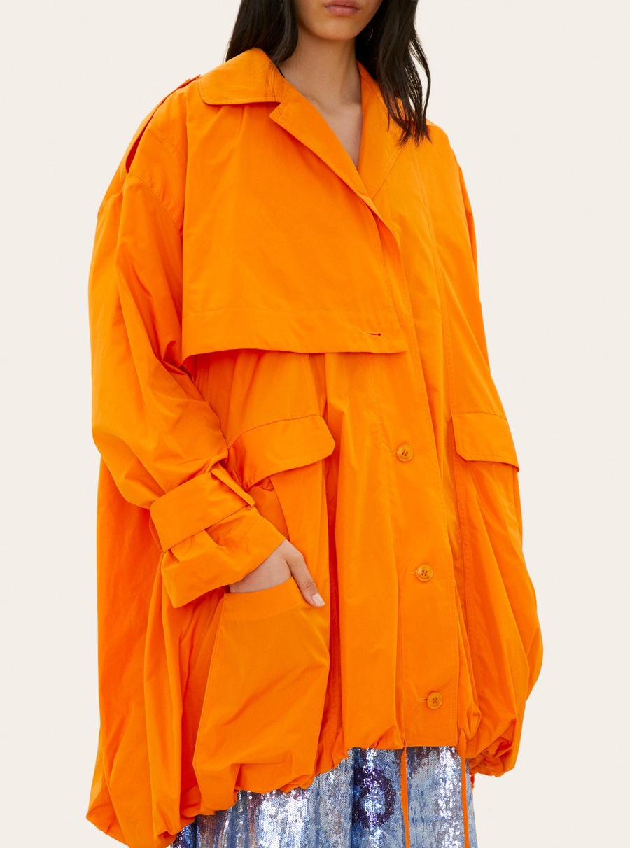 拼色中缝装饰运动裤-4